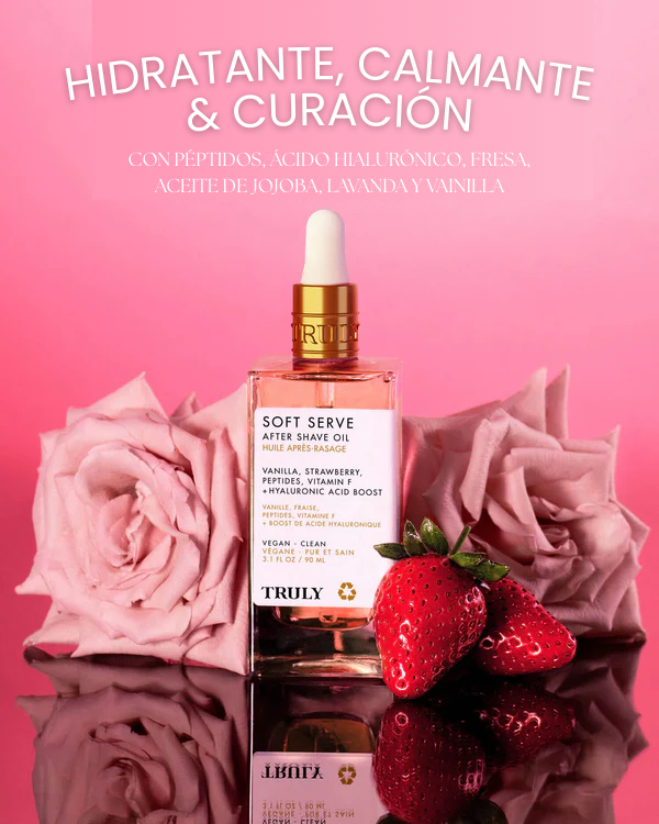 TRULY® 🍓 Aceite Post-Afeitado 2X1 IMPORTADO 🇺🇸