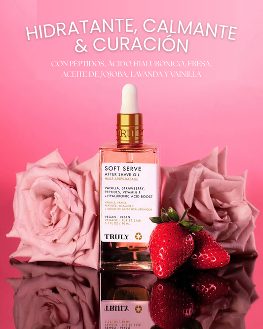 TRULY® 🍓 Aceite Post-Afeitado 2X1 IMPORTADO 🇺🇸